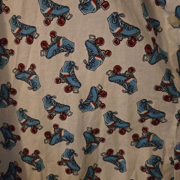 GoodFellow & CO Men's XL slim roller skate button down cotton blend - Picture 2 of 8